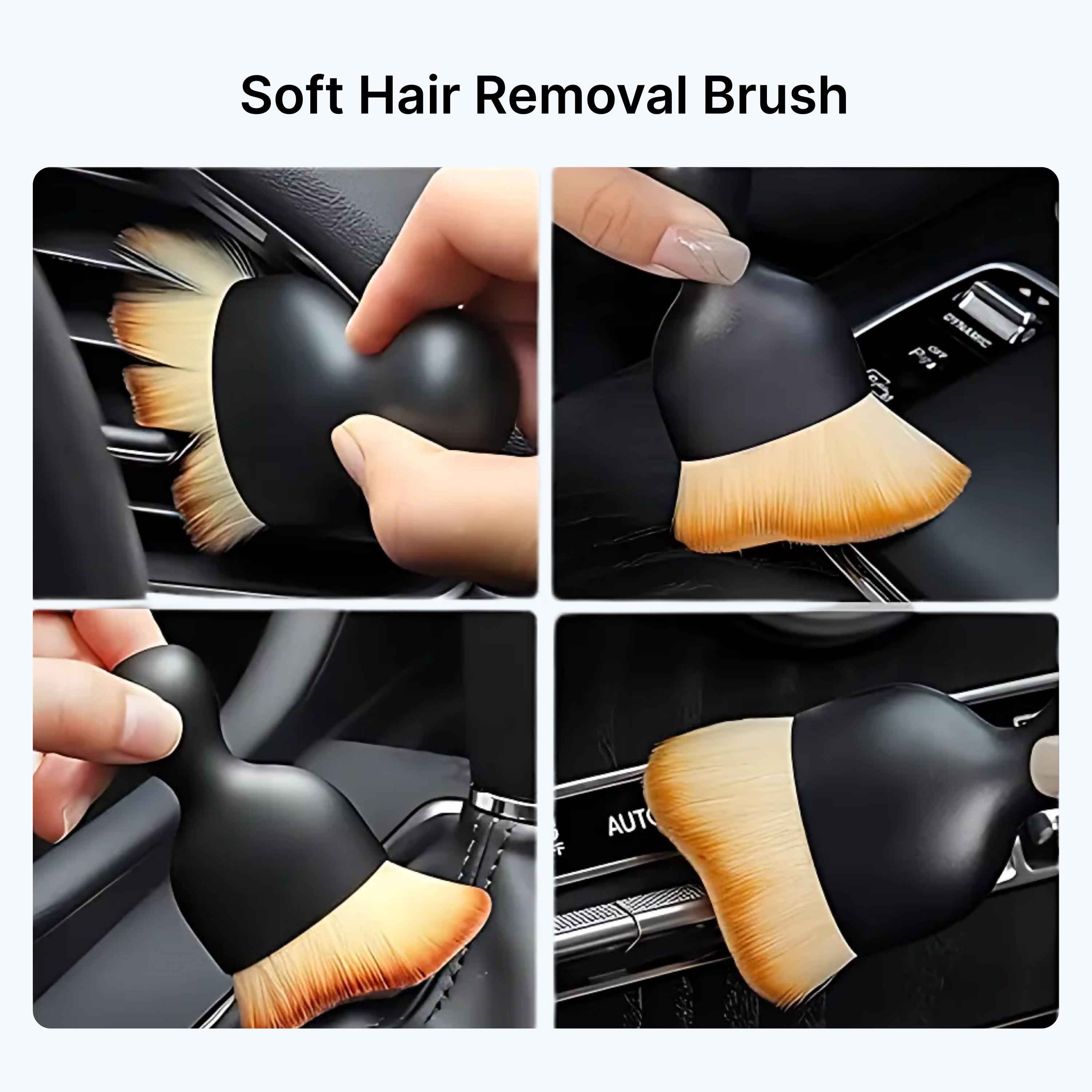 Car Interior Cleaning Brush 2 pcs