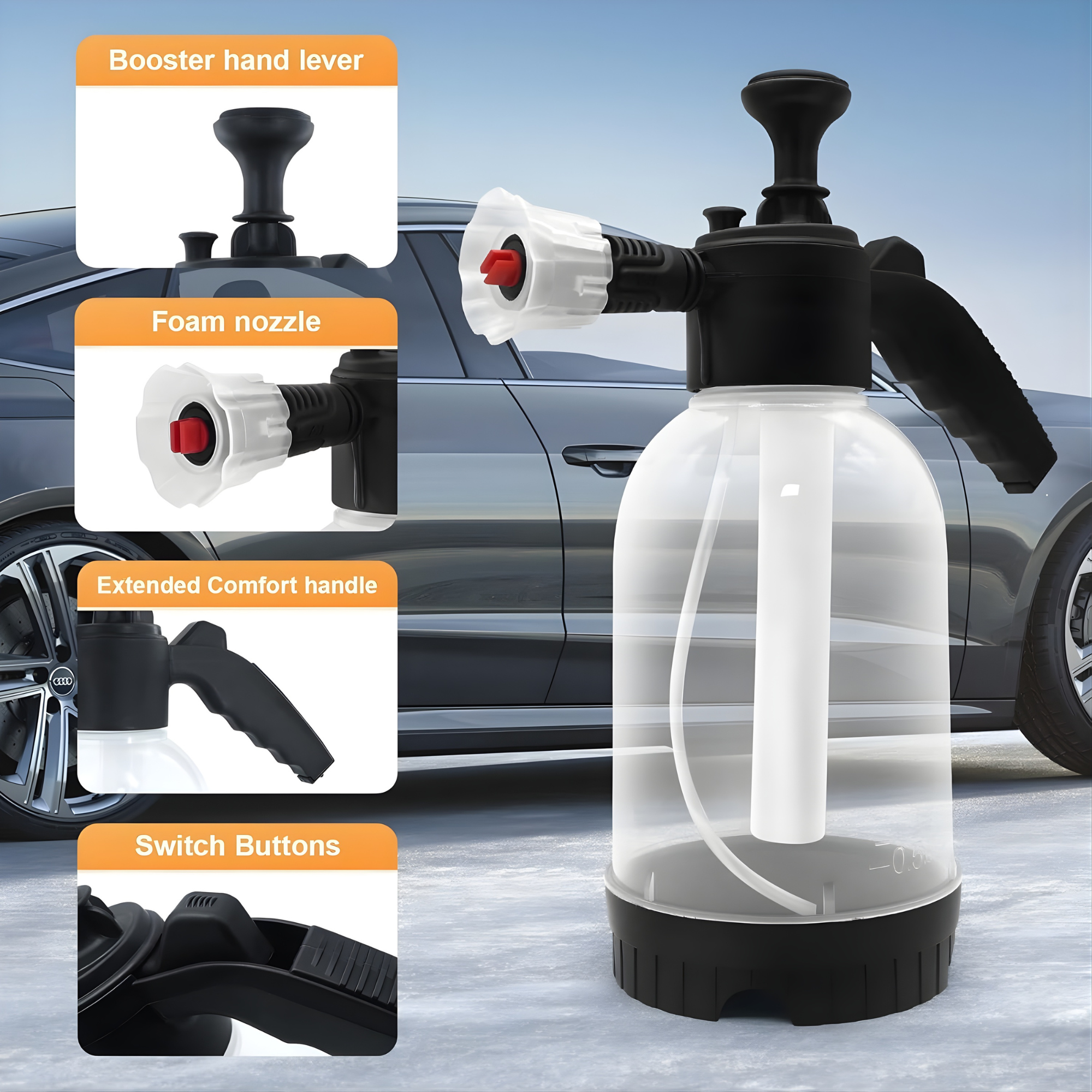 Autospher 3-in-1 Foam Sprayer